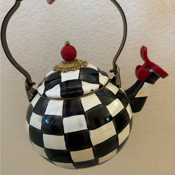 Mackenzie Childs 5qt Teapot - Picture 3 of 3